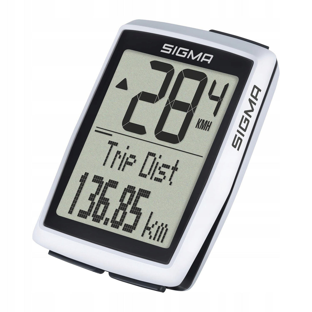 Sigma BC 12.0 WL fietscomputer, waterdicht, weerbestendig, groot en duidelijk display, 12 functies