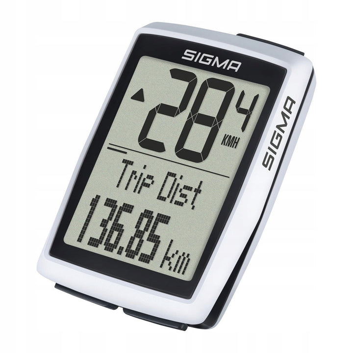 Sigma BC 12.0 WL fietscomputer, waterdicht, weerbestendig, groot en duidelijk display, 12 functies