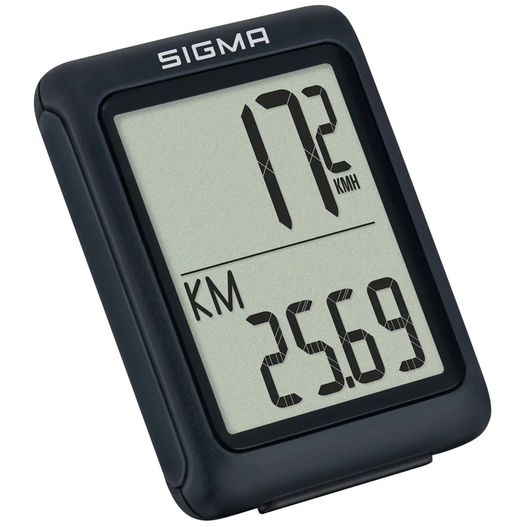 Sigma BC 5.0 WR fietscomputer, waterdicht, weerbestendig, groot en duidelijk display, 5 basisfuncties