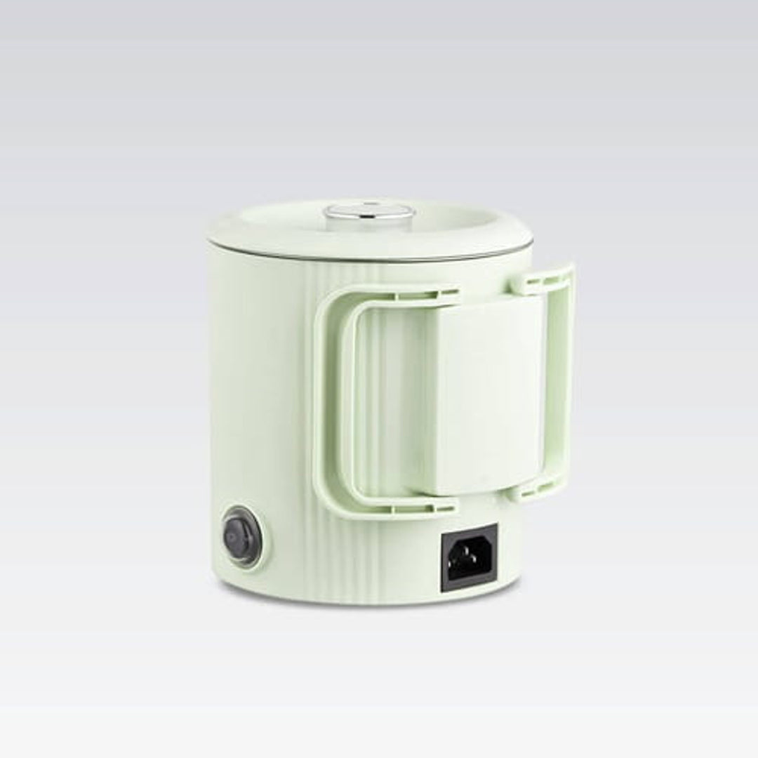 Maestro waterkoker / reispan, 2-in-1, inhoud 0,8 l, vermogen 600 W, inklapbaar handvat, schakelaar voor 110 V/230 V, kleur mint, MR-009-MINT