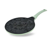 Maestro-pannenkoekenpan, met sprookjesfiguren, diameter 26 cm, antiaanbaklaag, siliconen handvat, geschikt voor alle soorten fornuizen, MR-1222-D