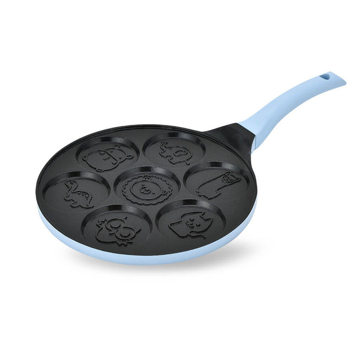 Maestro-pannenkoekenpan, dierenmotief, diameter 26 cm, antiaanbaklaag, siliconen handvat, geschikt voor alle soorten fornuizen, MR-1222-C