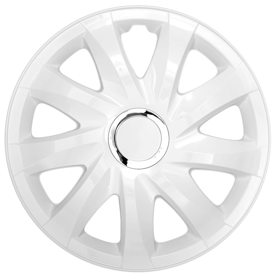 Universele wieldop 14'' NRM Drift, wit gelakt, 1 stuk
