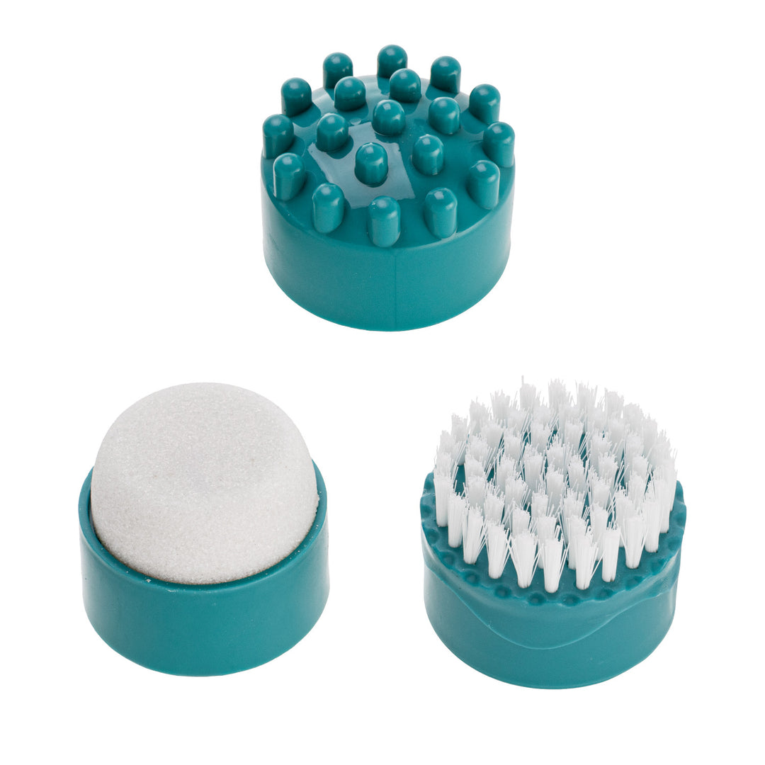 Adler voetmassageapparaat, bubbel-, tril- en warmtemassage, infrarood, 4 rollen + 3 opzetstukken, AD 2167 White
