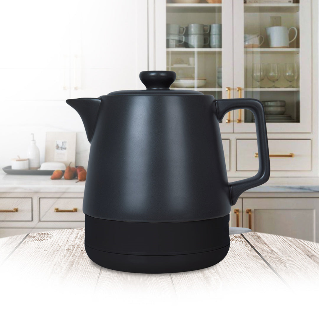 Maestro keramische waterkoker, inhoud 1 l, vermogen 1200 W, kleur zwart, MR-071