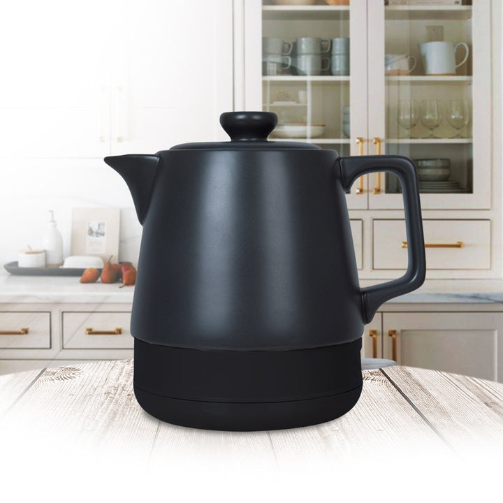 Maestro keramische waterkoker, inhoud 1 l, vermogen 1200 W, kleur zwart, MR-071