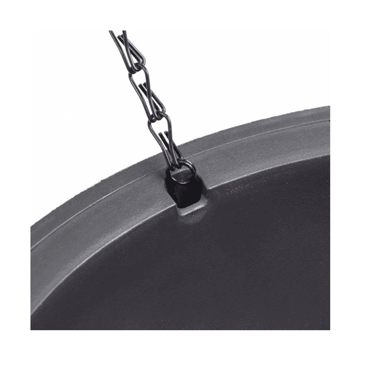 Keter Sphere Planter hangpot, kleur antraciet, 4 stuks