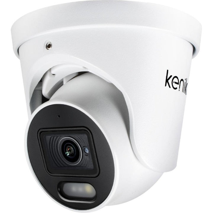 Kenik IP-camera, resolutie 4 MP bij 20 fps, bewegingsdetectie, automatische IR-filter, ingebouwde microfoon, koepelbehuizing, KG-430DPA-E