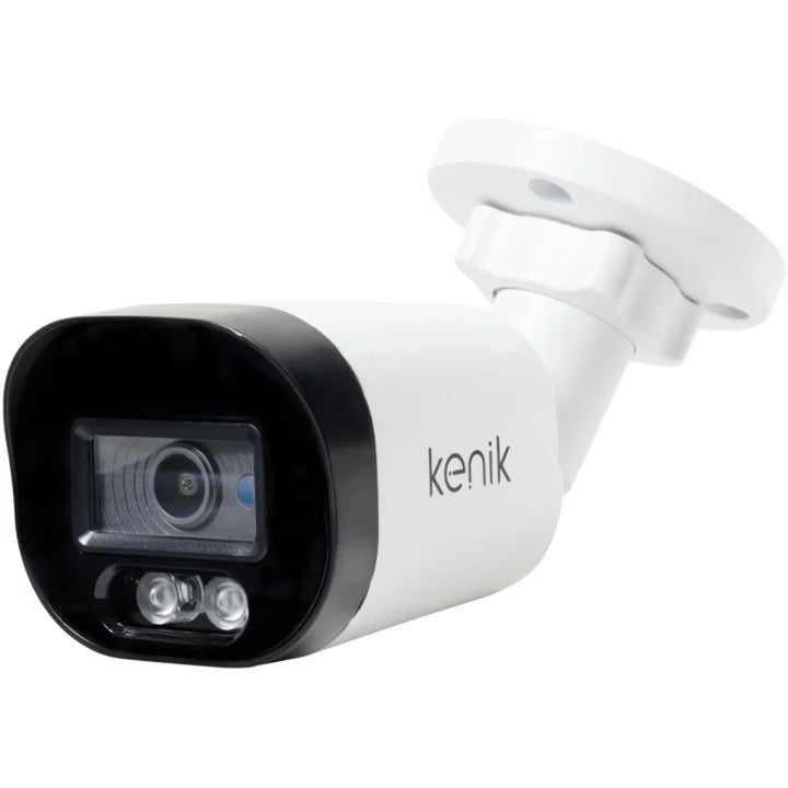 Kenik IP-camera, resolutie 4 MP bij 20 fps, ingebouwde microfoon, SMART IR-spot, buisvormige behuizing, KG-430TPA-E