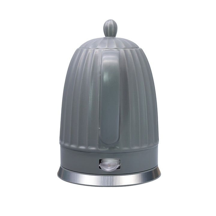 Maestro keramische waterkoker, grijs, vermogen 1500 W, inhoud 1,5 l, draaibare voet, waterpeilindicator, netsnoer van 65 cm, MR-077