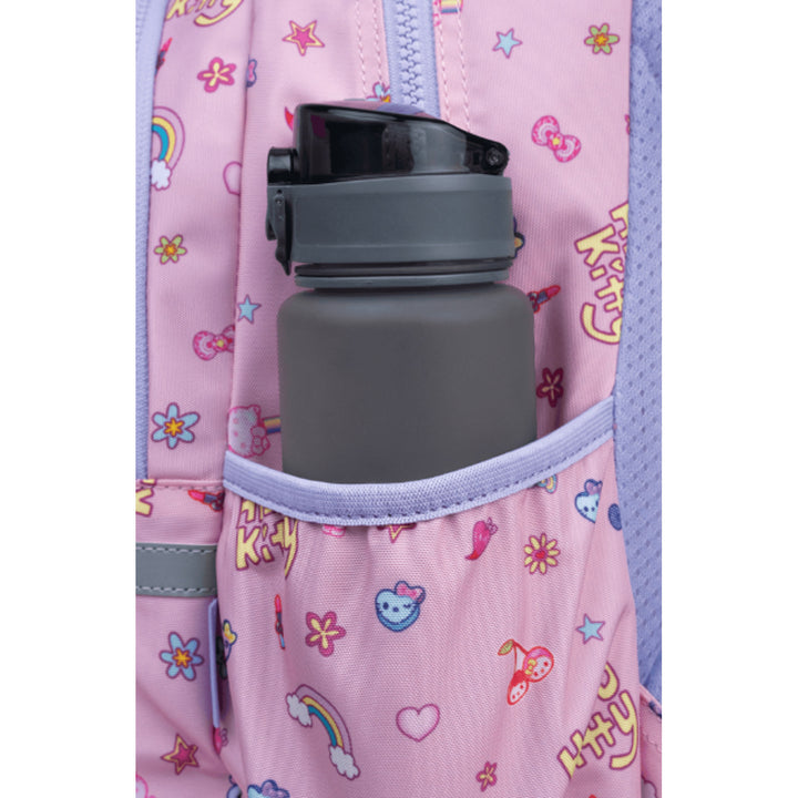 Hello Kitty Coolpack schoolrugzak, maat Primo Pro (16"), voorgevormde rug en gewatteerde schouderbanden, 2 hoofdvakken en een laptopvak, verstevigde bodem, F162025