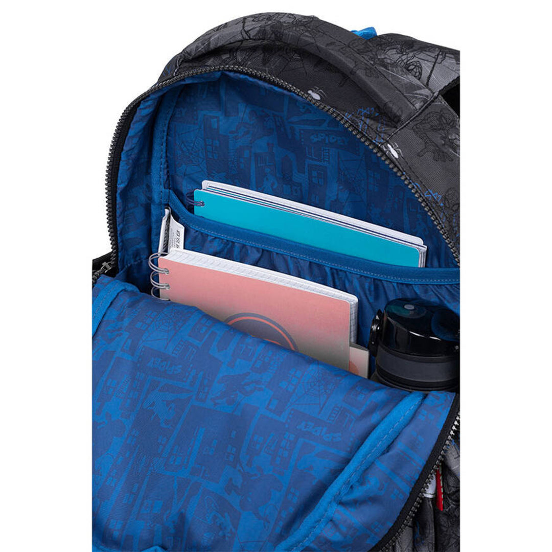 Spiderman Coolpack-schoolrugzak, maat Jerry (15"), voorgevormde rug, 3 ruime vakken, verstevigde bodem, F029777