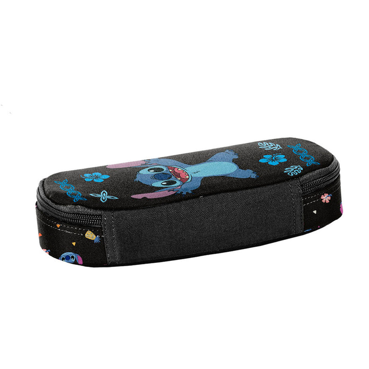 Stitch Paso-schoolset, rugzak met drie vakken, laptopvak en verstevigde bodem, etui met elastieken voor schoolspullen, schoenenzak die op de rug kan worden gedragen, DS26MM