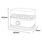 GreenBlue automatische eierkoker, vermogen 200 W, voor maximaal 6 eieren, maatbeker, 220-240 V~, 50/60 Hz, GB359
