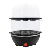 GreenBlue-eierkoker met 2 niveaus voor 14 eieren, vermogen 350 W, geschikt voor maximaal 14 eieren, 220-240 V~, 50/60 Hz, GB358