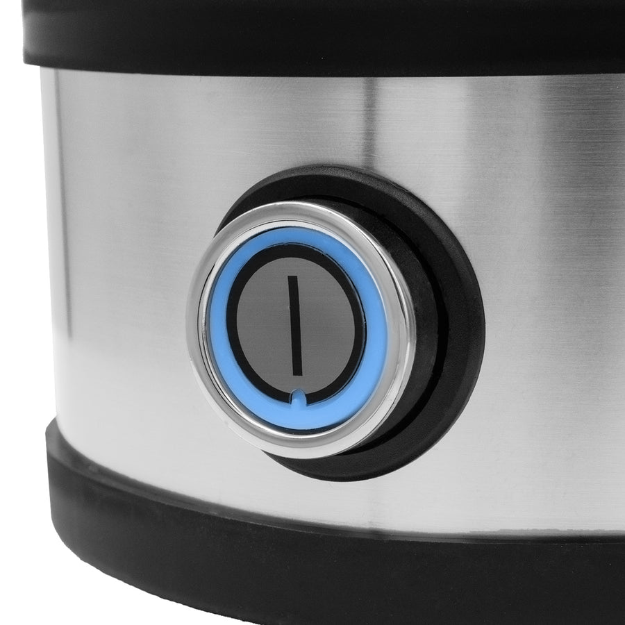 GreenBlue roestvrijstalen eierkoker, vermogen 200 W, voor maximaal 7 eieren, maatbeker, 220-240 V~, 50/60 Hz, GB357