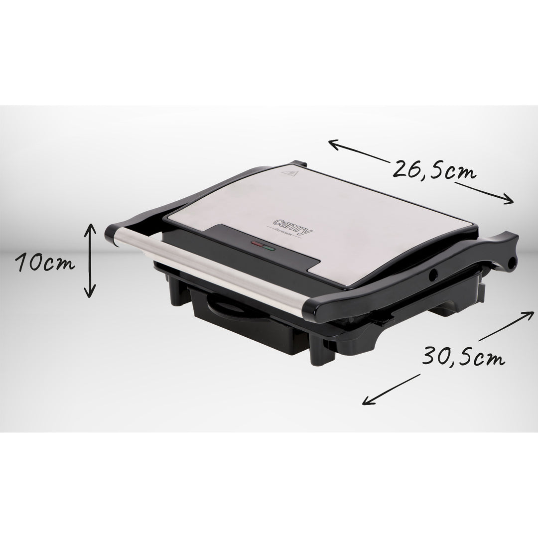 Camry elektrische grill, antiaanbakplaten, maximaal vermogen 2100 W, CR 3044