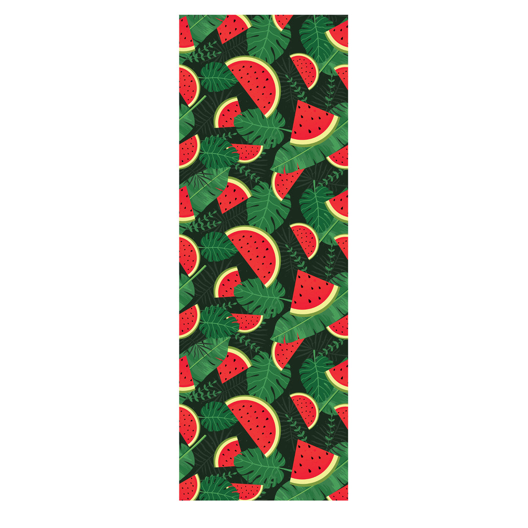 Klassieke ligstoel van beukenhout GreenBlue GB183 met watermeloenprint