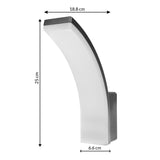 Maclean LED-lamp, grijs, 20 W, IP65, 2750 lm, neutraal wit (4000 K) MCE511 GR, 2 stuks