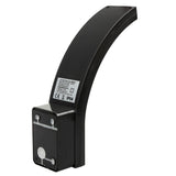Maclean LED-gevellamp, 800 lm, IP54, 10 W, natuurlijke witte lichtkleur (4000 K), kleur: zwart, MCE343 B, 2 stuks