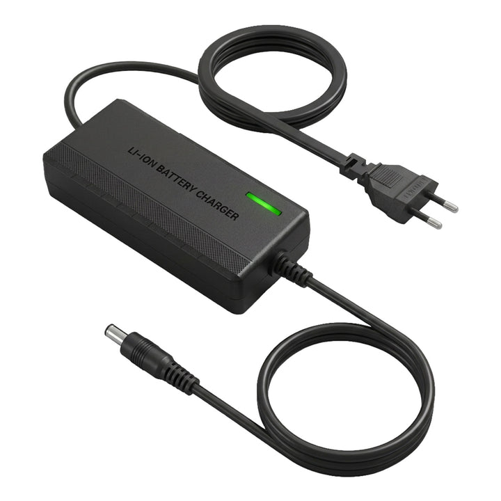 Universele oplader / voedingsadapter van Maclean Energy, voor steps, 54,6 V DC, 2 A, max. 110 W, snelladen, 6 stekkers, MCE665