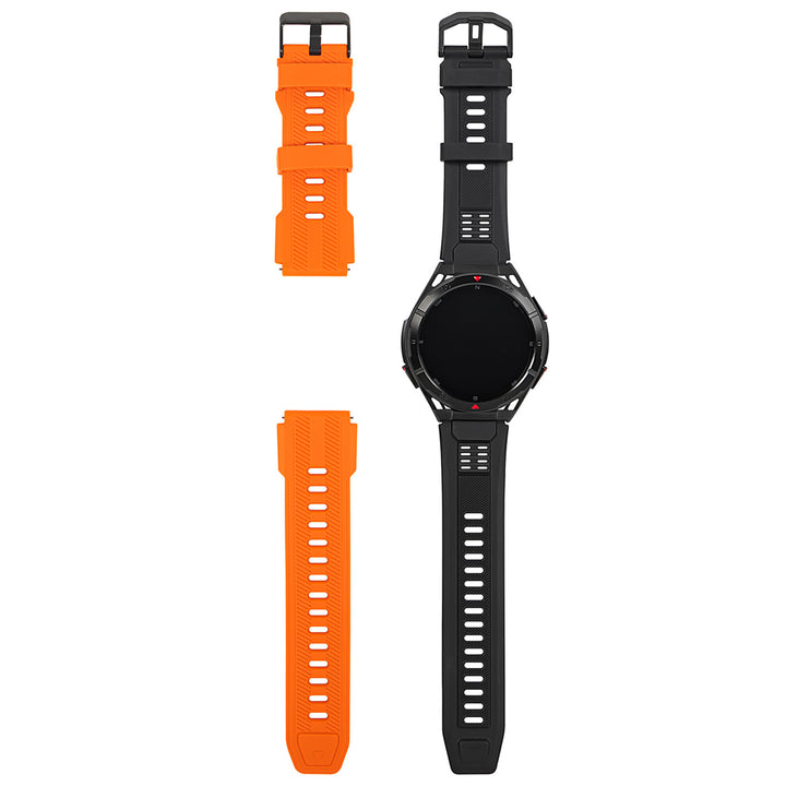 BLOW X14 Pro smartwatch, 1,43-inch AMOLED-scherm, 490 mAh-batterij, GPS, 4 GB RAM en 256 MB opslagruimte, gezondheidsfuncties, 2 kleuren bandjes, 89-016#