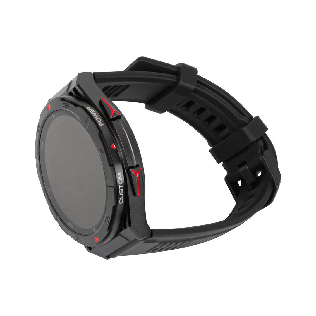 BLOW X14 Pro smartwatch, 1,43-inch AMOLED-scherm, 490 mAh-batterij, GPS, 4 GB RAM en 256 MB opslagruimte, gezondheidsfuncties, 2 kleuren bandjes, 89-016#
