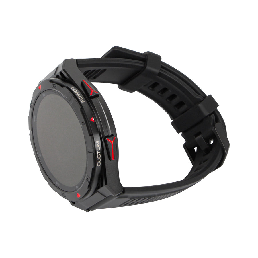 BLOW X14 Pro smartwatch, 1,43-inch AMOLED-scherm, 490 mAh-batterij, GPS, 4 GB RAM en 256 MB opslagruimte, gezondheidsfuncties, 2 kleuren bandjes, 89-016#