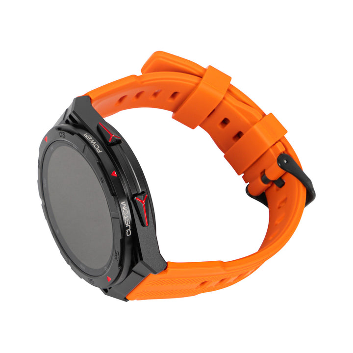 BLOW X14 Pro smartwatch, 1,43-inch AMOLED-scherm, 490 mAh-batterij, GPS, 4 GB RAM en 256 MB opslagruimte, gezondheidsfuncties, 2 kleuren bandjes, 89-016#