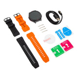 BLOW X14 Pro smartwatch, 1,43-inch AMOLED-scherm, 490 mAh-batterij, GPS, 4 GB RAM en 256 MB opslagruimte, gezondheidsfuncties, 2 kleuren bandjes, 89-016#