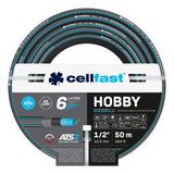 Slangwagen Cellfast Aluplus 1/2" 60 m + tuinslang Cellfast Hobby ATS2 1/2" 50 m
