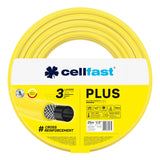 Cellfast Aluplus-slangwagen 1/2" 60 m + Cellfast Plus-tuinslang 1/2" 25 m