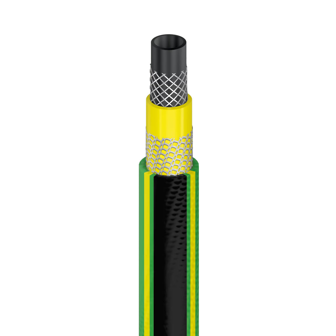 Slangwagen Cellfast Aluplus 1/2" 60 m + tuinslang Cellfast Green ATS2 1/2" 50 m + set met rechte sproeier Cellfast Basic 1/2"