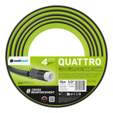 Cellfast Aluplus-slangwagen 1/2" 60 m + Cellfast Quattro-tuinslang 1/2" 15 m + set met Cellfast Basic-sproeier 1/2"