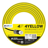Cellfast Aluplus-slangwagen 1/2" 60 m + Cellfast 4YELLOW-tuinslang 1/2" 30 m + set met Cellfast Basic-sproeier 1/2"
