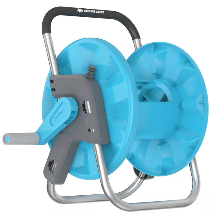Cellfast Economic tuinslang 1/2" 30 m + houder, aansluiting met binnendraad 3/4", doorvoerkoppeling en stopkoppeling 1/2" + rechte sproeier Cellfast Economic
