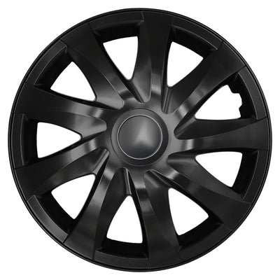 Universele wieldoppen 13'' NRM DRACO matzwart, 4 stuks