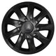 Universele wieldoppen 15'' NRM DRACO matzwart, 4 stuks