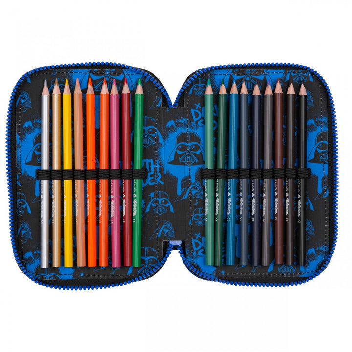 Star Wars Coolpack-schoolset, Jerry-rugzak (15") met 3 vakken, voorgevormde rug en verstelbare schouderbanden, en Jumper 3-etui met accessoires