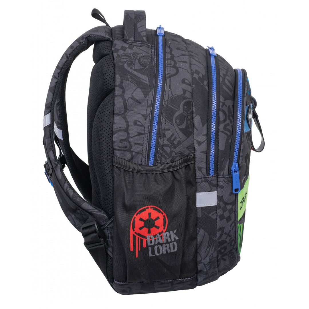 Star Wars Coolpack-schoolset, Jerry-rugzak (15") met 3 vakken, voorgevormde rug en verstelbare schouderbanden, en Jumper 3-etui met accessoires