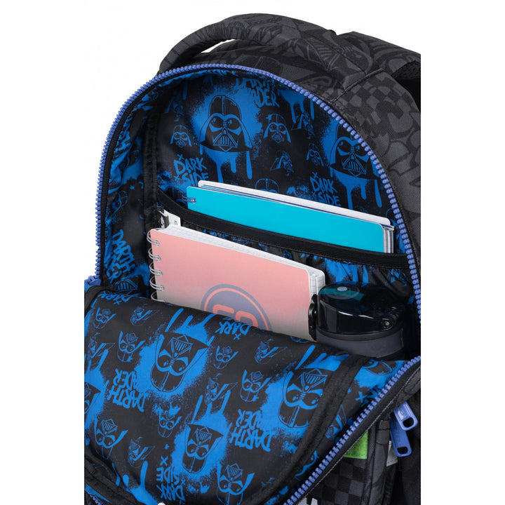Star Wars Coolpack-schoolset, Jerry-rugzak (15") met 3 vakken, voorgevormde rug en verstelbare schouderbanden, en Jumper 3-etui met accessoires