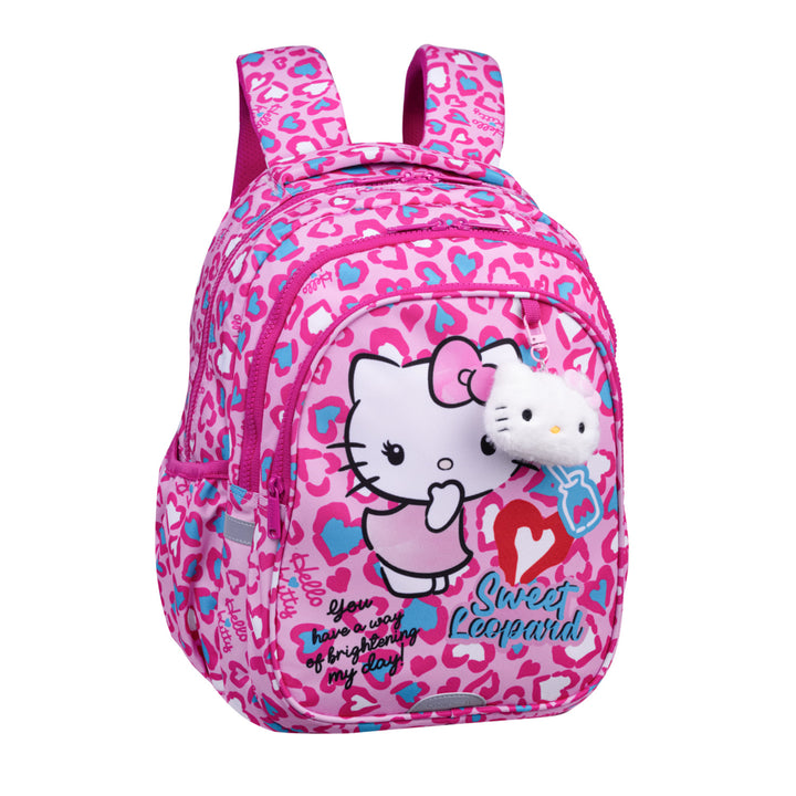 Hello Kitty Coolpack-schoolset, Jerry-rugzak met 3 vakken (15"), Jumper 3-etui met inhoud en sporttas voor schoenen