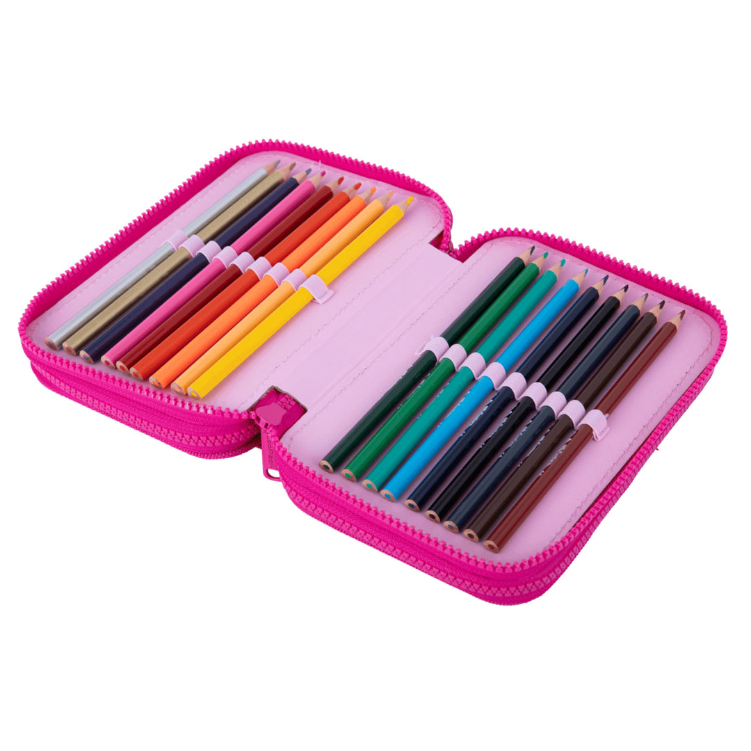 Hello Kitty Coolpack-schoolset, Jerry-rugzak met 3 vakken (15"), Jumper 3-etui met inhoud en sporttas voor schoenen