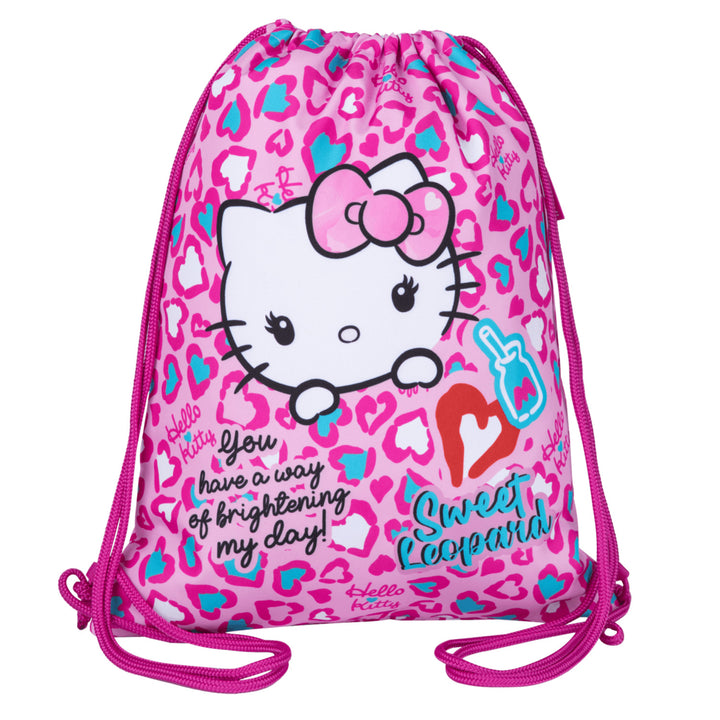 Hello Kitty Coolpack-schoolset, Jerry-rugzak met 3 vakken (15"), Jumper 3-etui met inhoud en sporttas voor schoenen