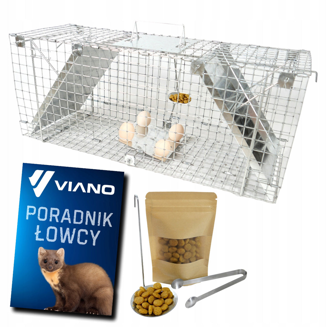 Levendvangstval, val voor marter, ratten, muizen, nertsen, wezels, Viano P1