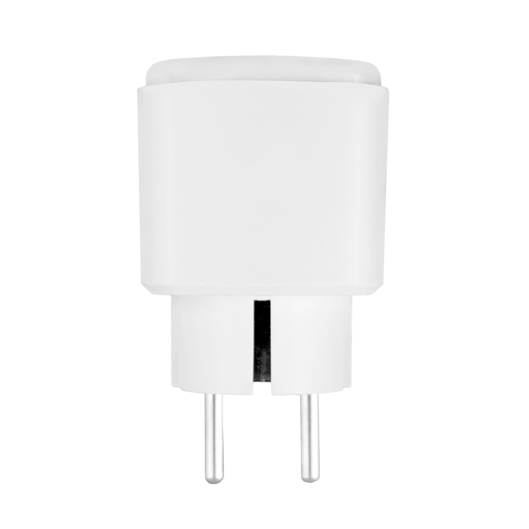 GreenBlue WiFi-stopcontact met afstandsbediening, Android/iOS/Alexa/Google Home, timer, wattmeter, max. 16 A/3840 W, GB735 W, 2 stuks