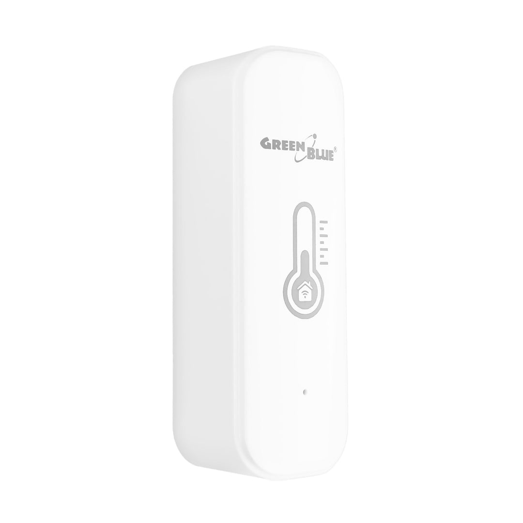 GreenBlue WiFi-temperatuur- en vochtigheidssensor, Android/iOS/Alexa/Google Home, 3,0 V DC, LR03x2, GB737, 2 stuks