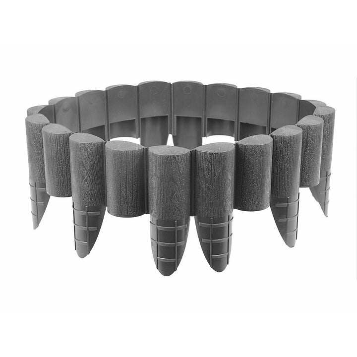 Cellfast tuinpalisade, houtlook, vorstbestendig, lengte 14,4 m, kleur grafiet, 34-054