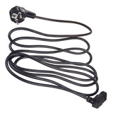 Maclean-voedingskabel, haaks, 3-pins, EU-stekker, 3 m, MCTV-854, 3 stuks