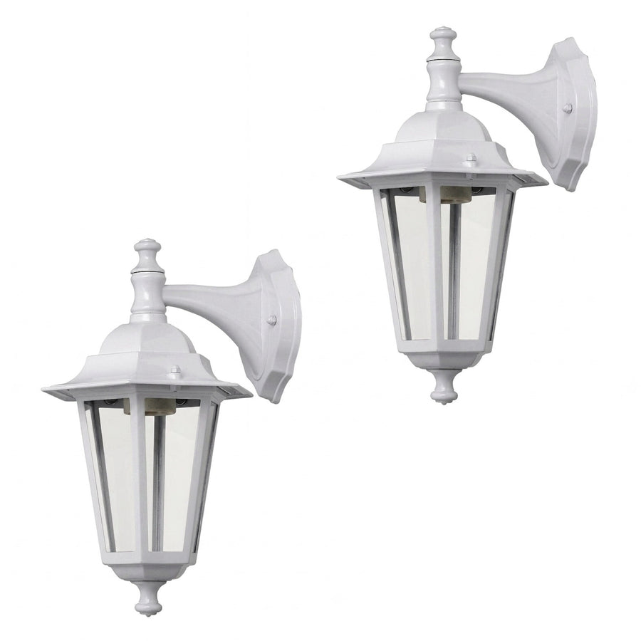 Velence Rabalux 8201 buitenlamp, wit, E27, max. 60 W, klassieke stijl, 2 stuks